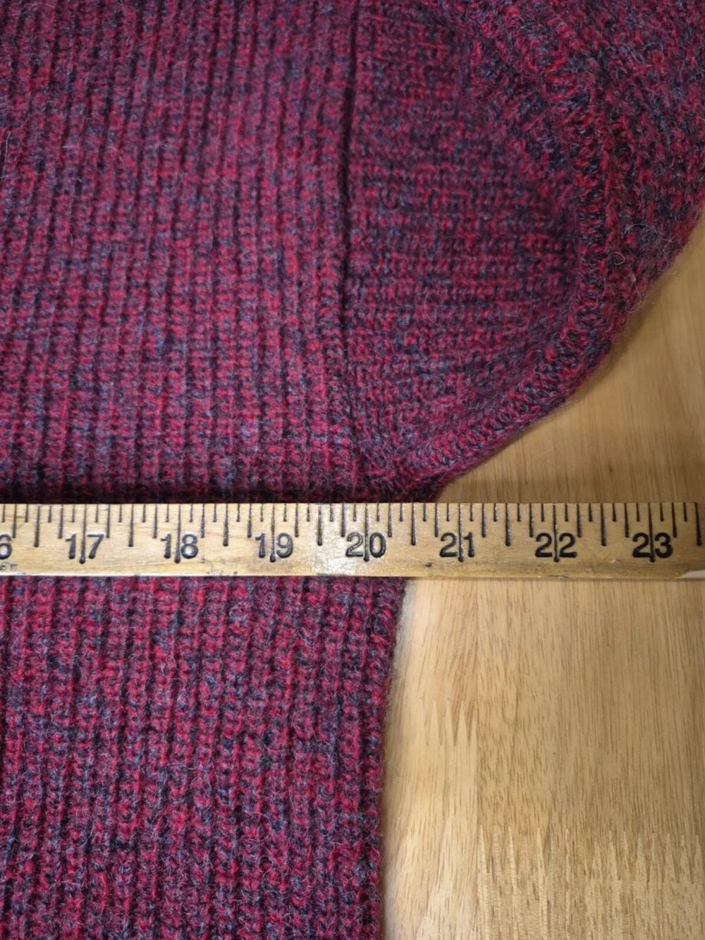 VTG Men's Shetland Wool Blend Knit Sweater Made In USA